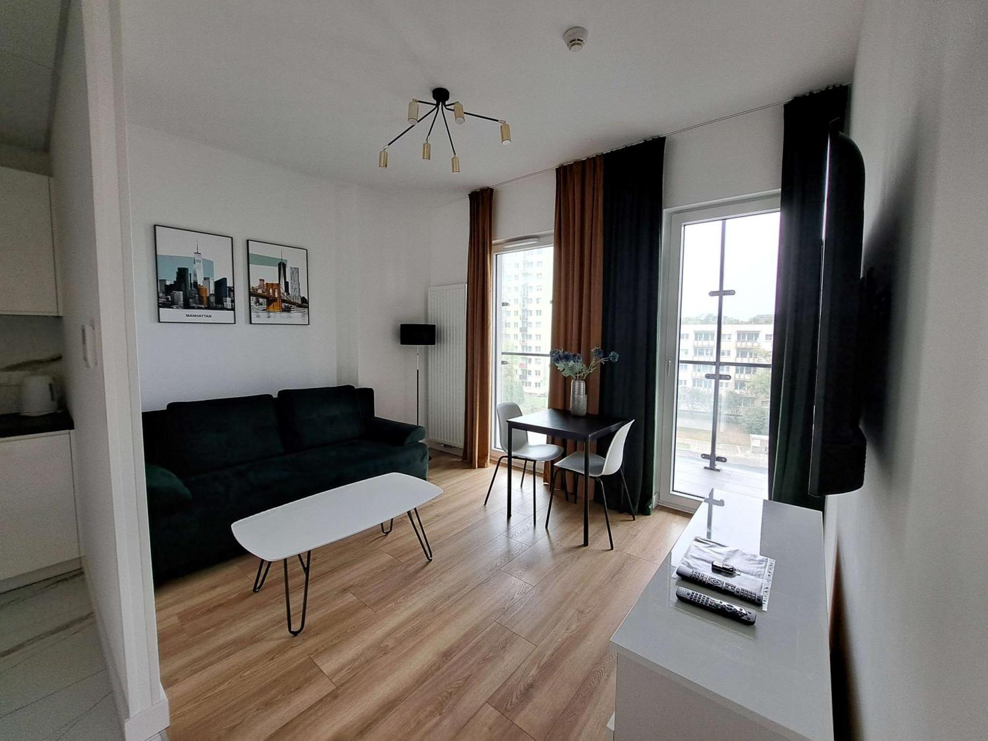 Apartamenty Wola Tower Varšava Exteriér fotografie